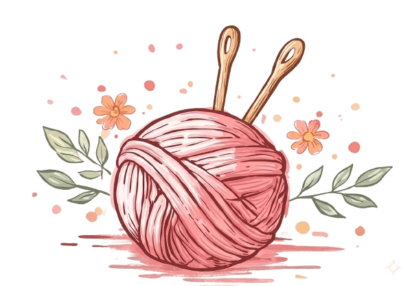 Crochet yarn ball