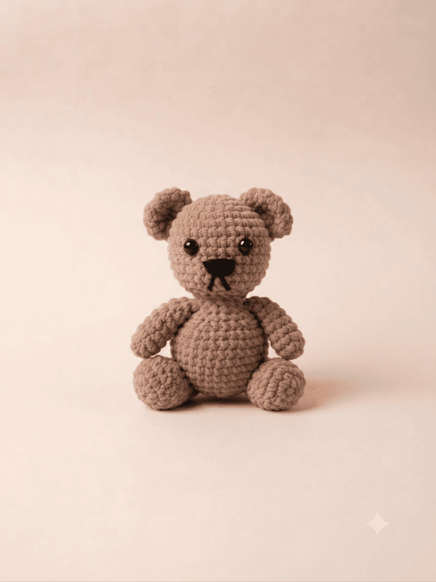 Mocha Teddy Bear