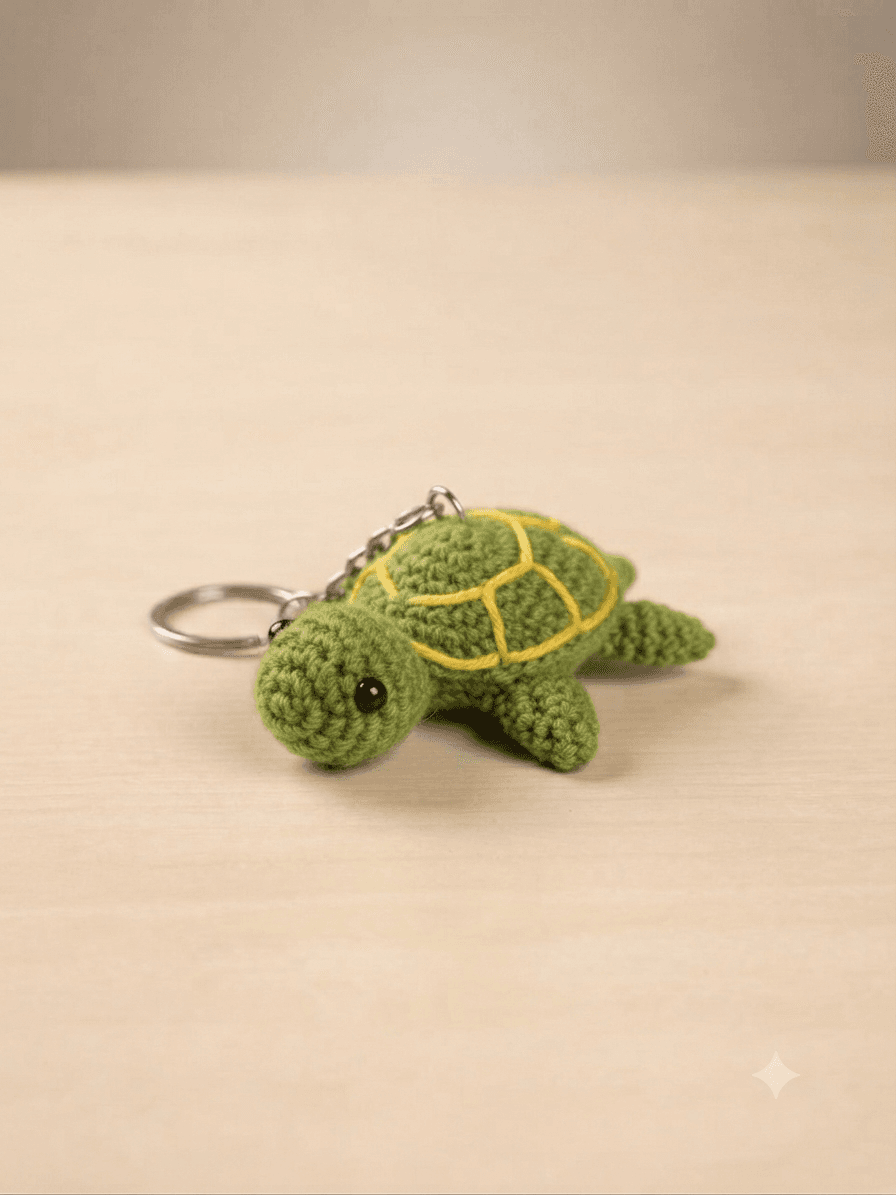 Turtle Keychain